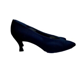 Stuart Weitzman New York Vintage 1980s Black Point Toe Pump Size 10 
